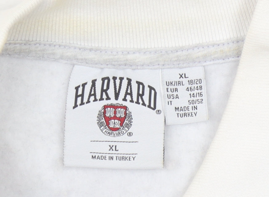 Harvard Grey XL Sweatshirt Unisex Adults with Logo