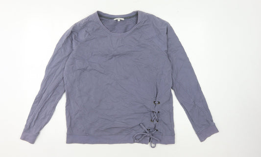 Sandwich Women's Blue Pullover Sweatshirt, Size M
