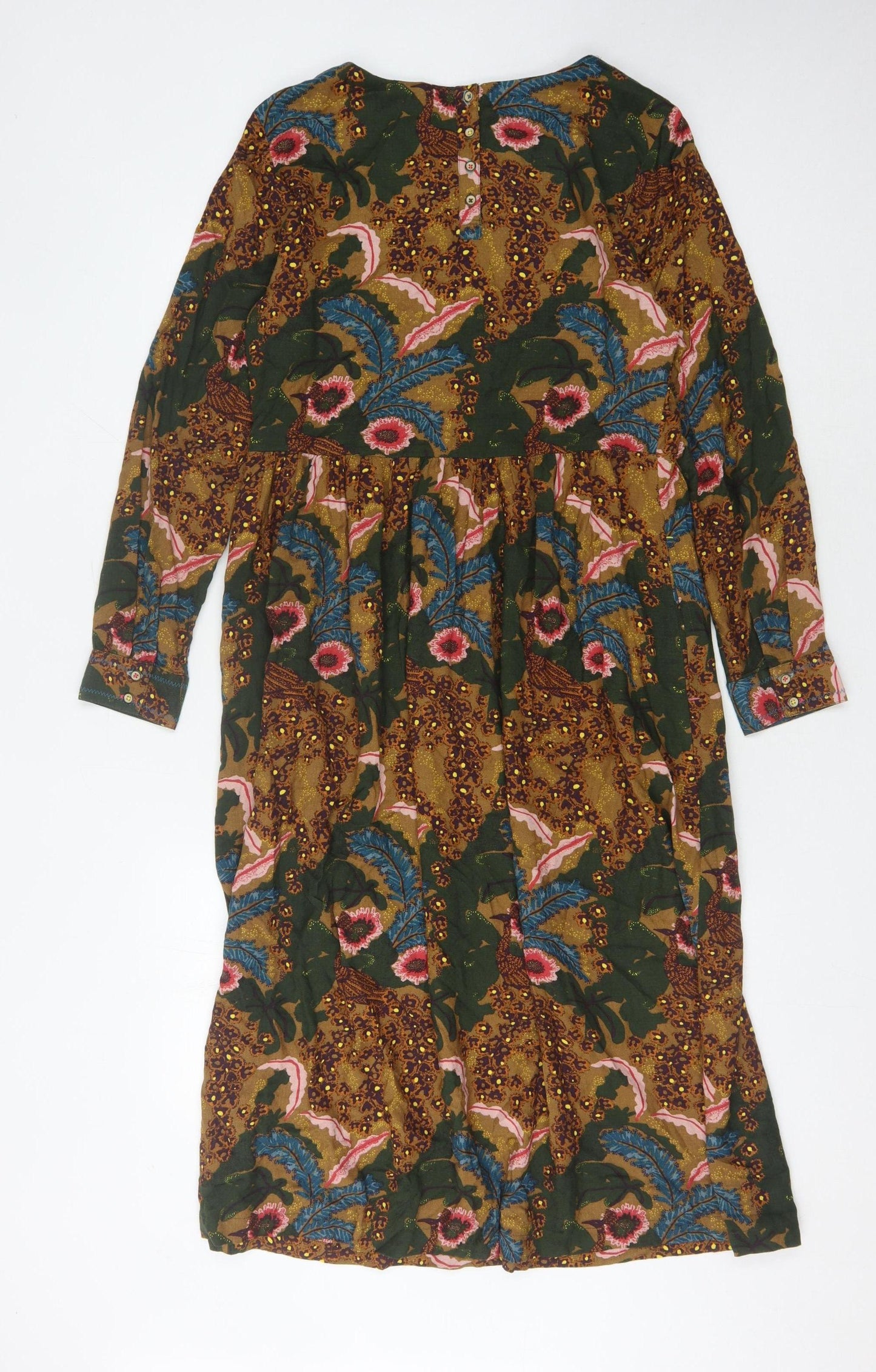 White Stuff Women's Floral Long Sleeve Dress UK 10