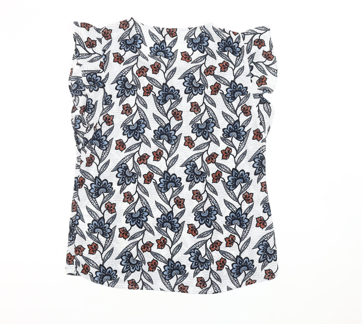 Yessica Women's Multicoloured Floral Top, Size 10