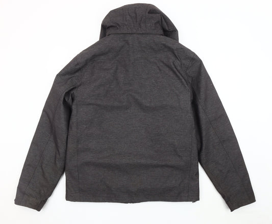 Marks and Spencer Men's Grey Hooded Puffer Jacket M