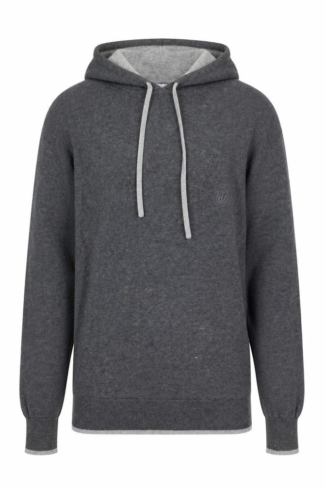 FatFace Grey Knit Hoodie, XS, Men’s Pullover, Good
