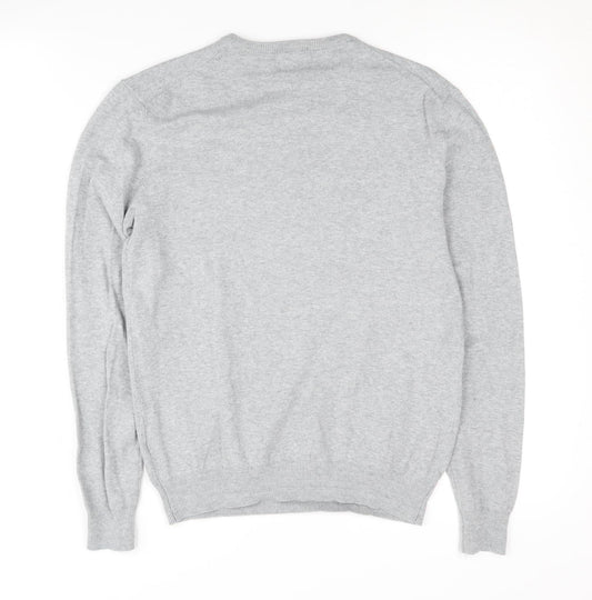 Guess Women's Grey Pullover Jumper, XS, Crew Neck