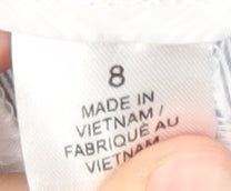 Calvin Klein Women's Grey Chino Shorts Size 8