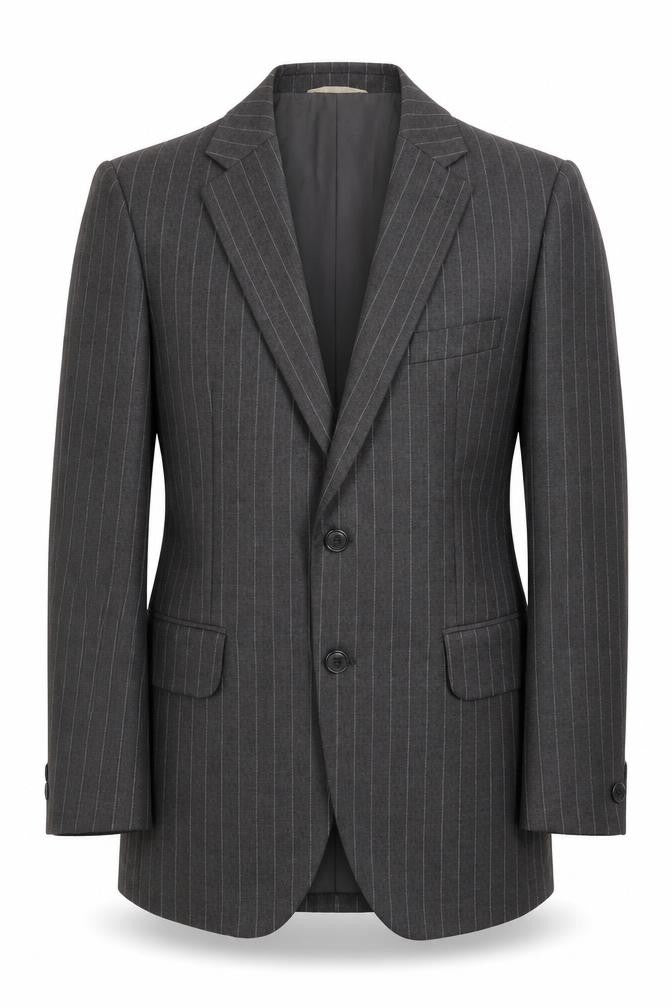 Mens 38 Chest Regular Austin Reed Grey Two-Button Blazer