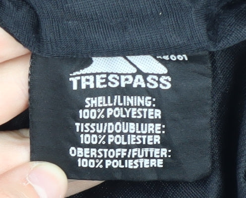 Trespass Men's Black Fleece Jacket, Size S, Outdoor