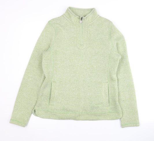 Weird Fish Women’s Green Pullover Sweatshirt Size 10