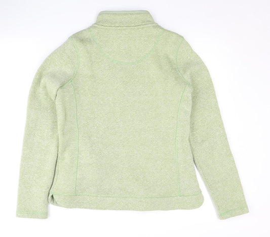 Weird Fish Women’s Green Pullover Sweatshirt Size 10