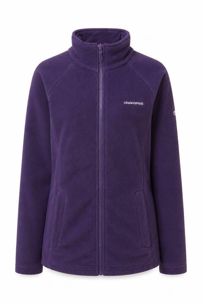 Womens UK Size 8 Regular Craghoppers Purple Polyester Jacket