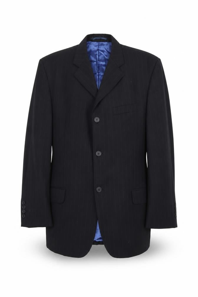 Mens 40  Daniel Hechter Black Three-Button Suit Jacket