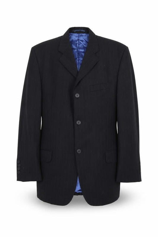 Mens 40  Daniel Hechter Black Three-Button Suit Jacket