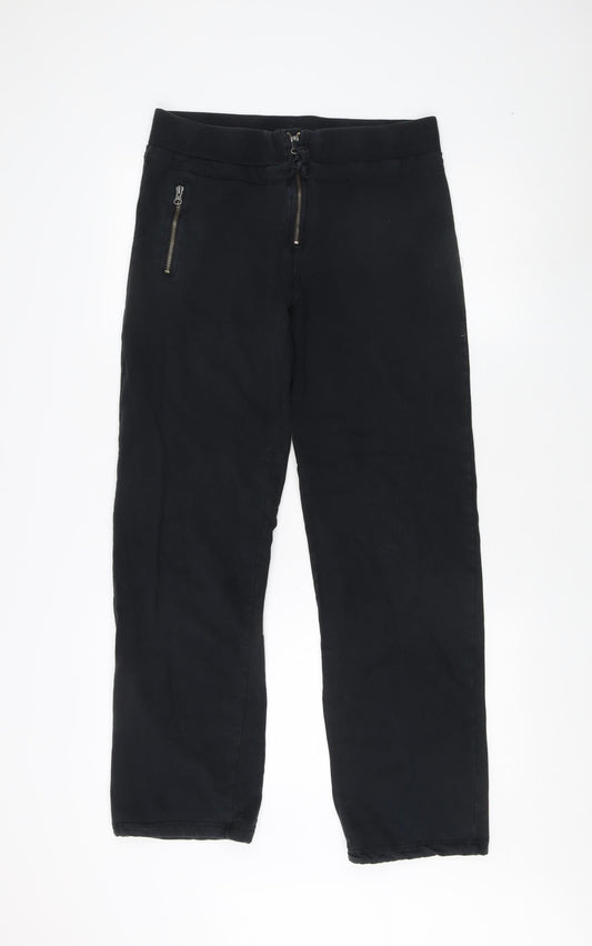 Pure Lime Women's Black Straight Trousers Size 14