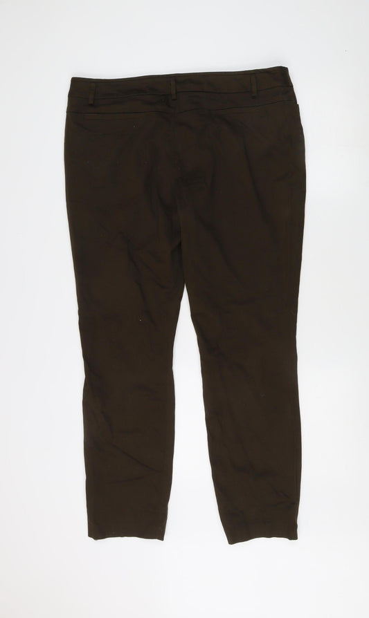 John Rocha Women's Brown Trousers Size 16