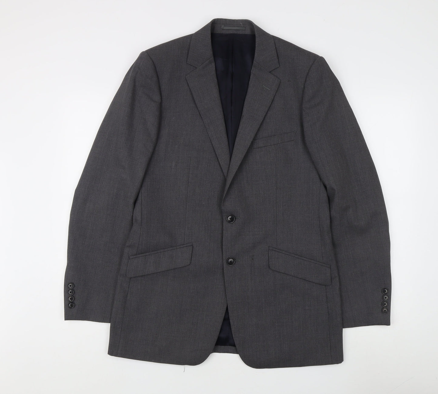 Reiss Men's Grey Suit Jacket, 38 Regular