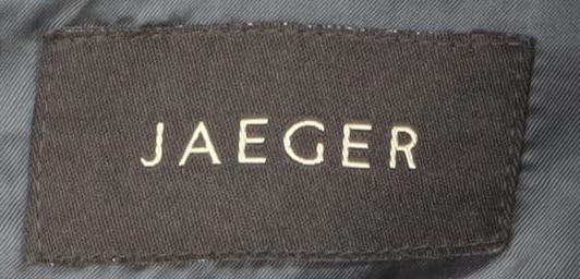 Jaeger Men's Black Blazer - Formal, Regular Fit, 52