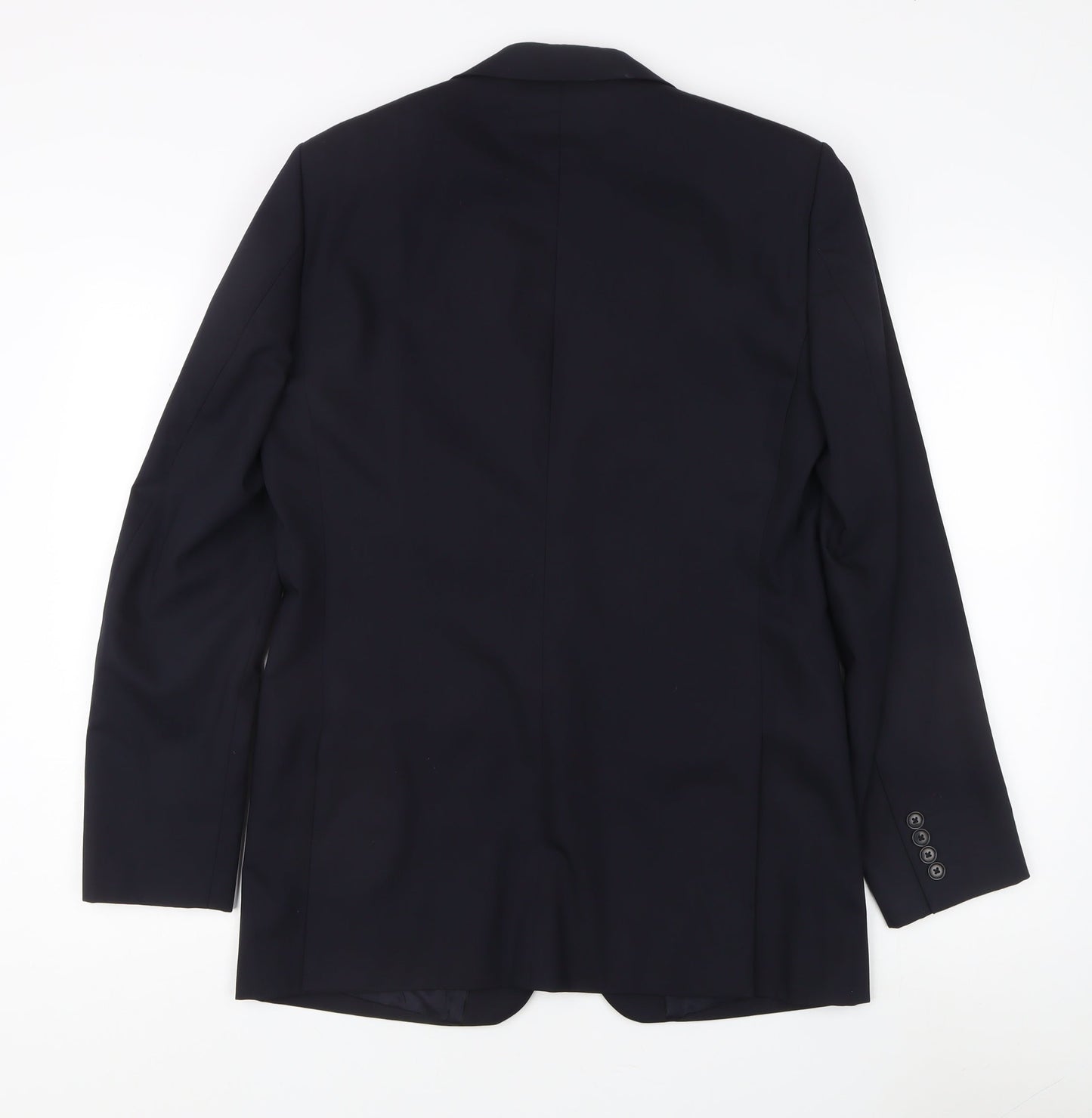 Reiss Men's Blue Slim Fit Formal Blazer, Size 38R