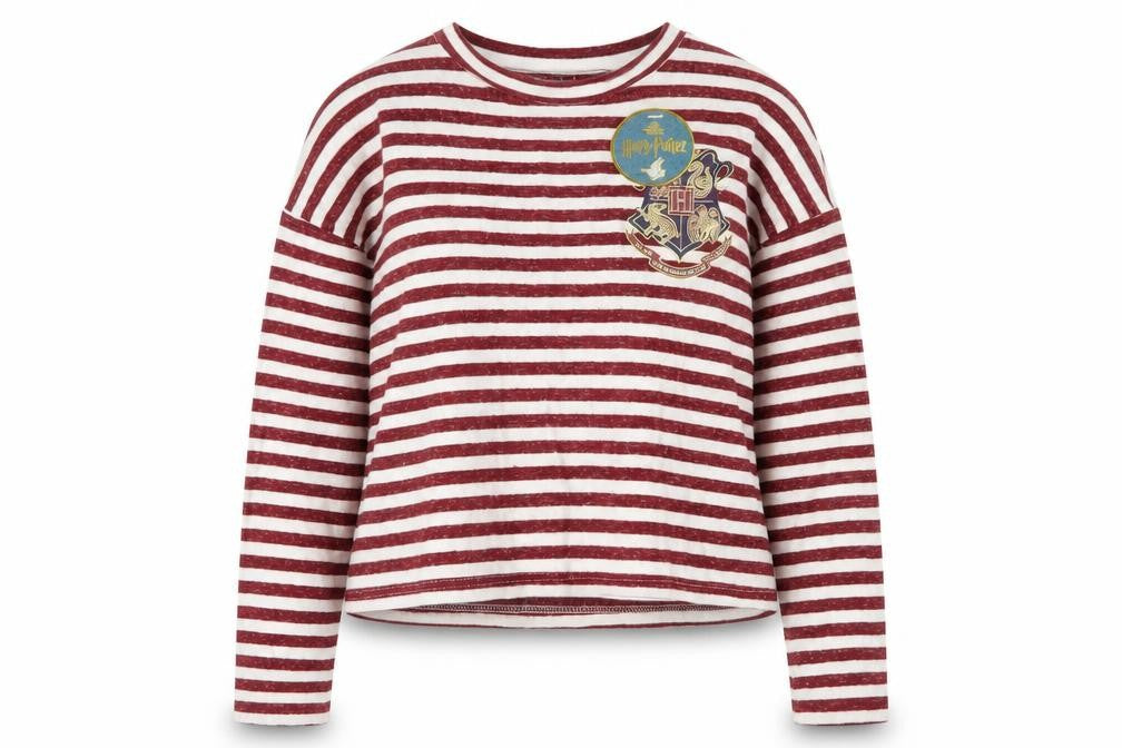 Womens UK 14 Regular Harry Potter Red Pullover Sweatshirt