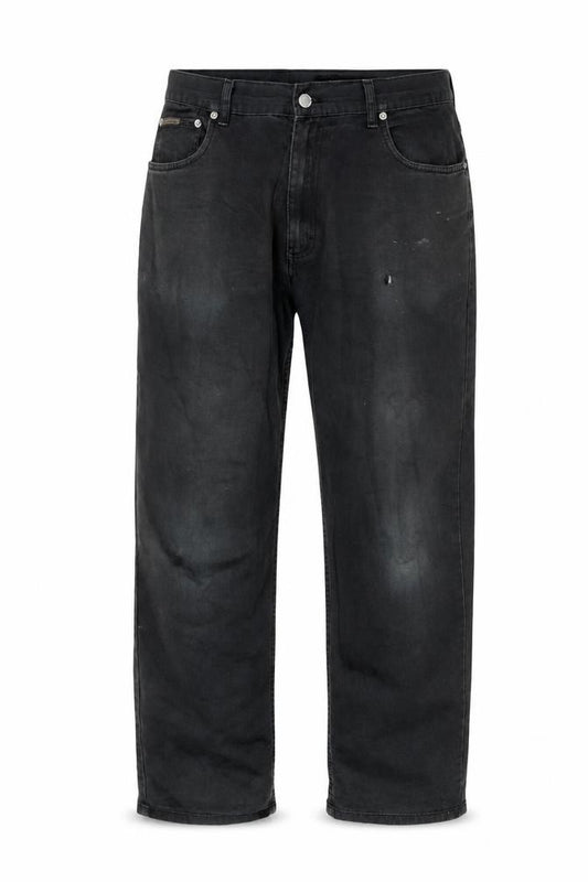 Calvin Klein Men's Black Jeans - Size 34, Stylish Denim
