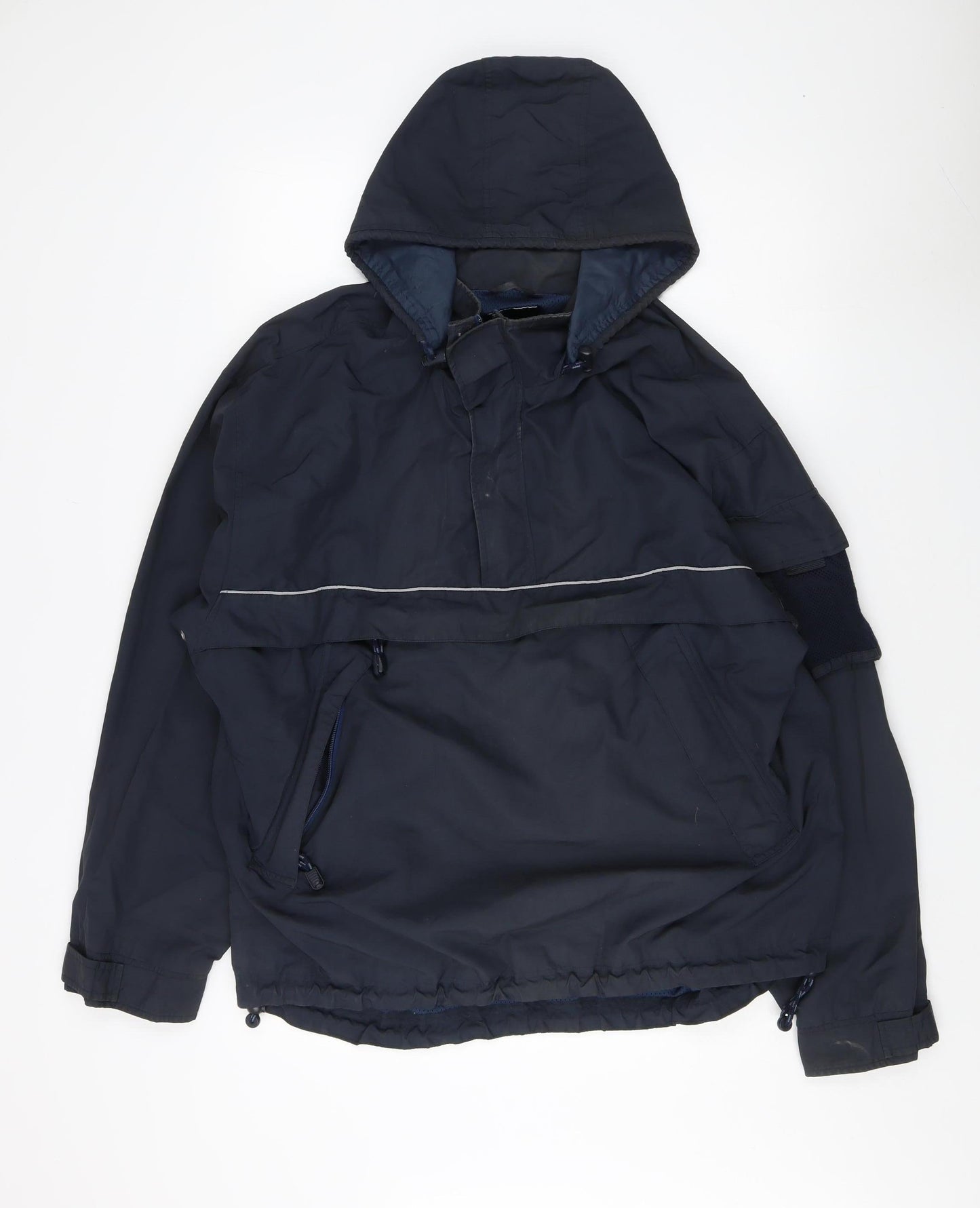 GAP Men's Blue L Pullover Hoodie, Hooded, Relaxed Fit