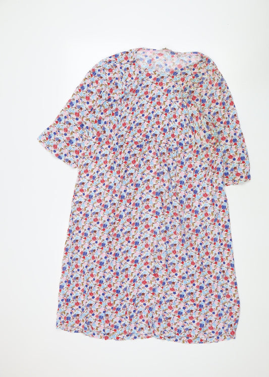 Boden Gorgeous Multicoloured Floral Women's Dress Size 18