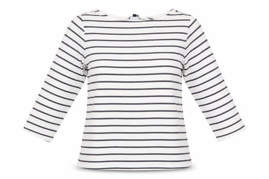Womens UK Size 8 Crew Clothing Company White Cotton T-Shirt