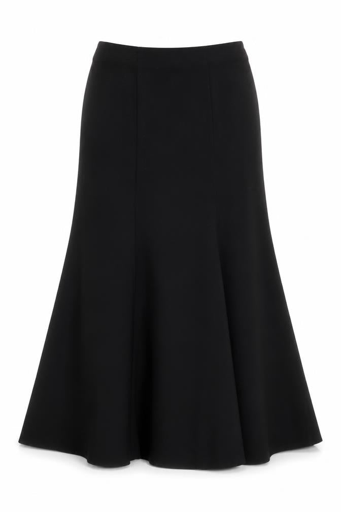 Laura Ashley Women's Black Skirt Size 8