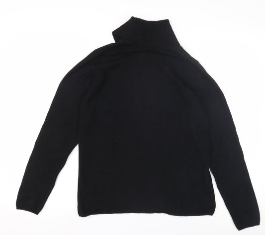 Hawick Cashmere Women's Black Pullover Jumper S