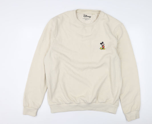 Disney Unisex Beige Pullover Sweatshirt XL