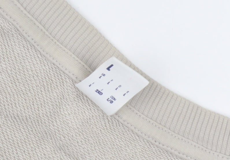 Reebok Men's Beige Pullover Sweatshirt Size L