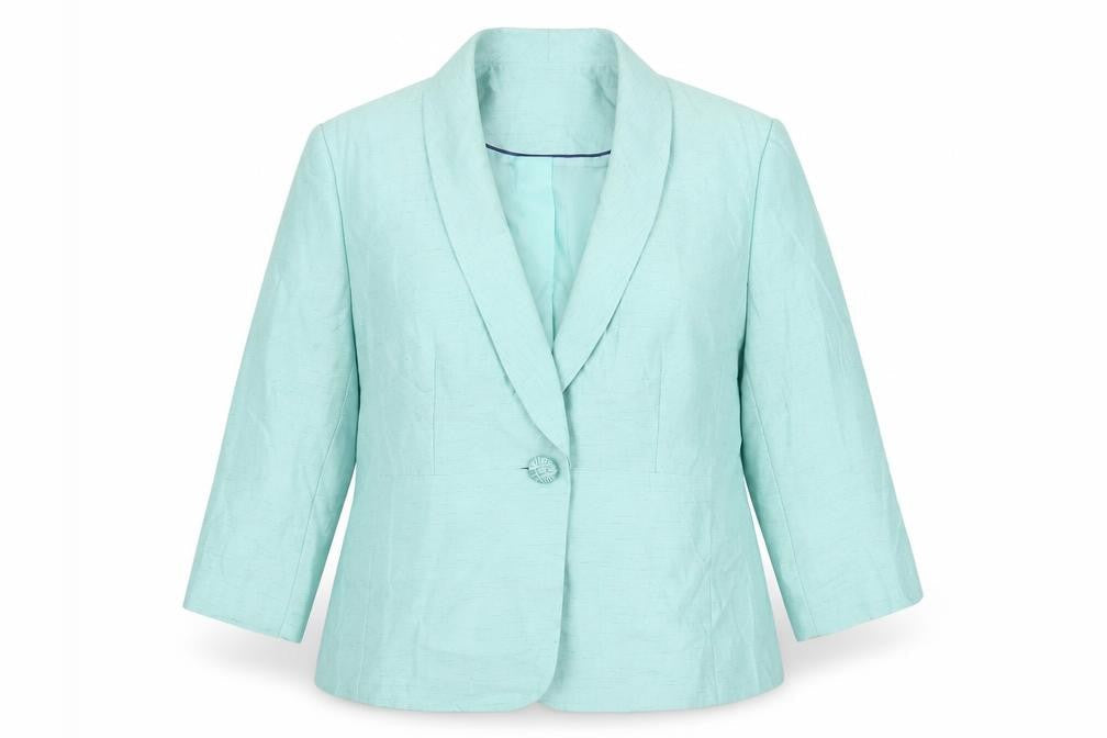 Eastex Women's Green Blazer Size 14 Formal Jacket