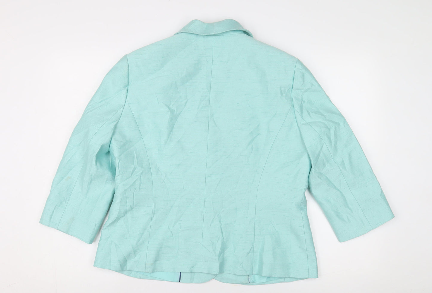 Eastex Women's Green Blazer Size 14 Formal Jacket