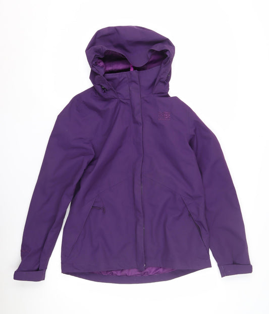 Karrimor Women's Purple Rain Coat Jacket Size 8