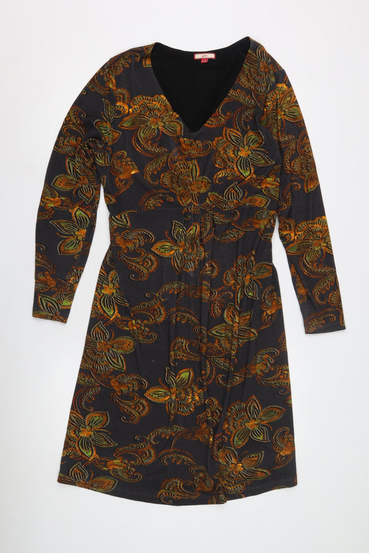 Joe Browns Women's Multicoloured Floral Dress UK 16