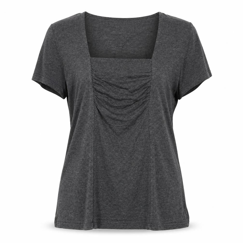 Womens UK Size 14 Autonomy Grey Cotton T-Shirt