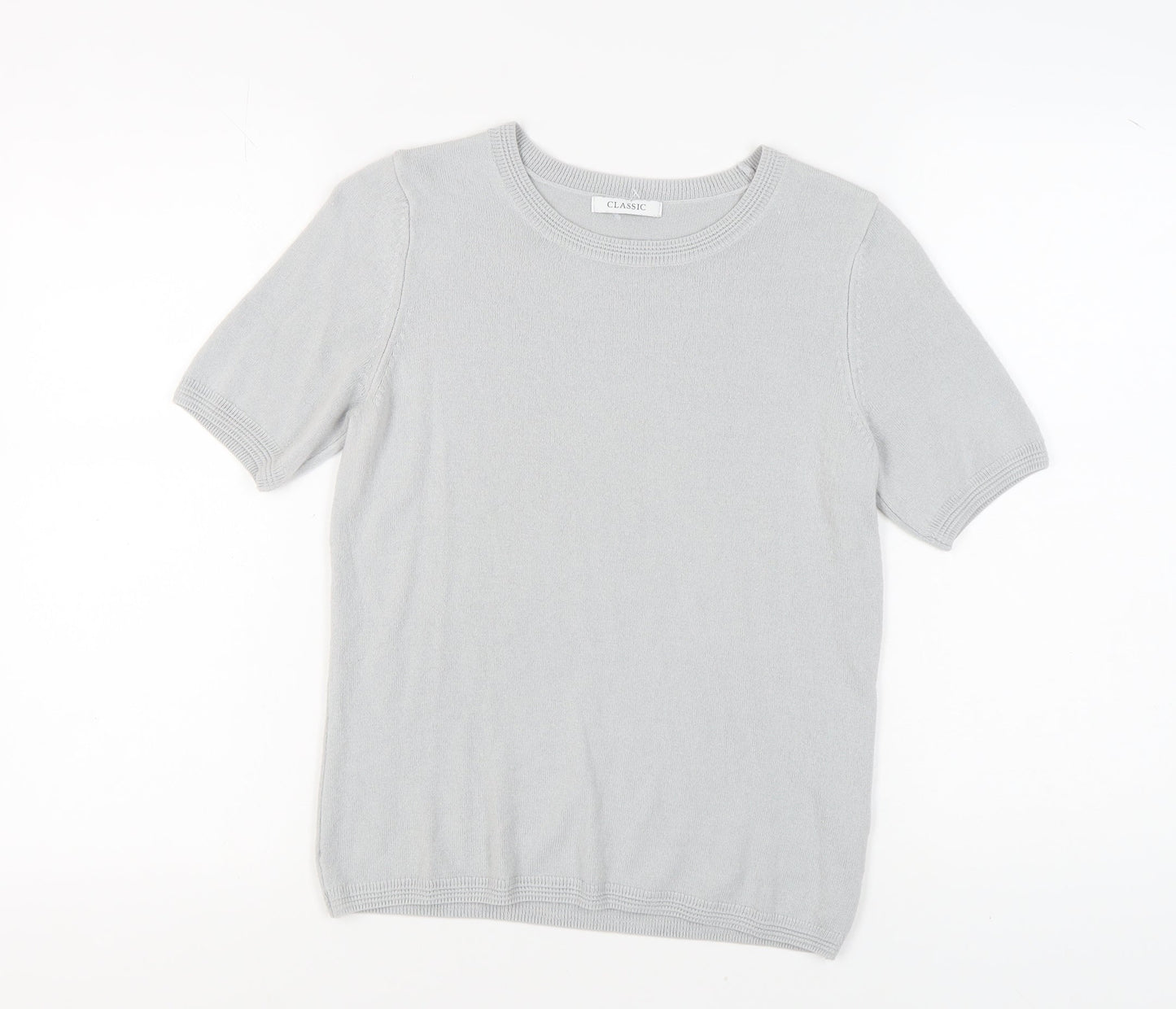 Marks and Spencer Women's Grey Pullover Jumper Size 10