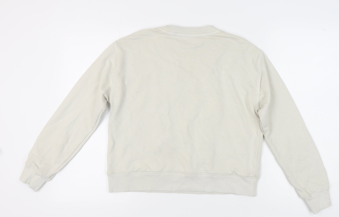 Marks and Spencer Women's White Pullover Sweatshirt Size S
