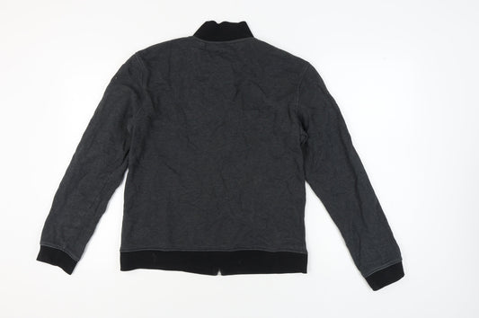 Next Men's Black Full Zip Hoodie M