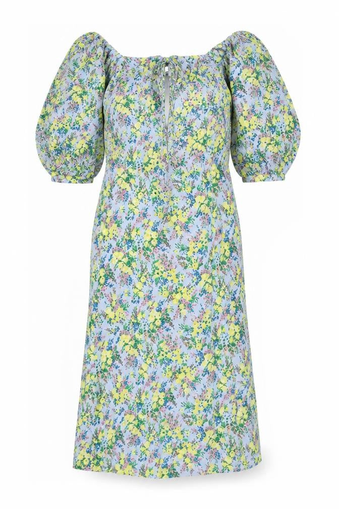 Topshop Women's Multicoloured Floral Dress, Size 12