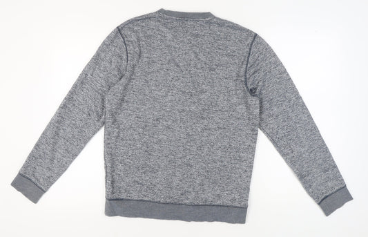 Next Grey Men's M Pullover Sweatshirt, Regular Fit