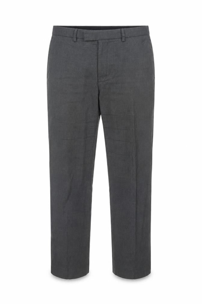 Marks and Spencer Men's Blue Regular Fit Trousers