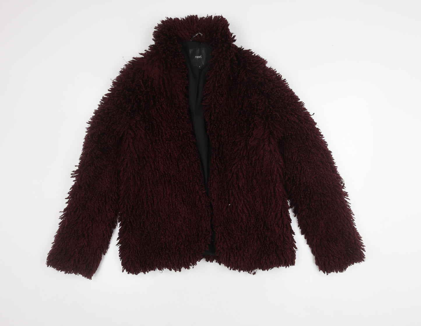 Next Women's Red Bomber Jacket Size 8 - Casual Elegance