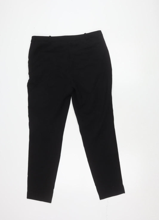 Next Women's Black Tapered Trousers Size 10