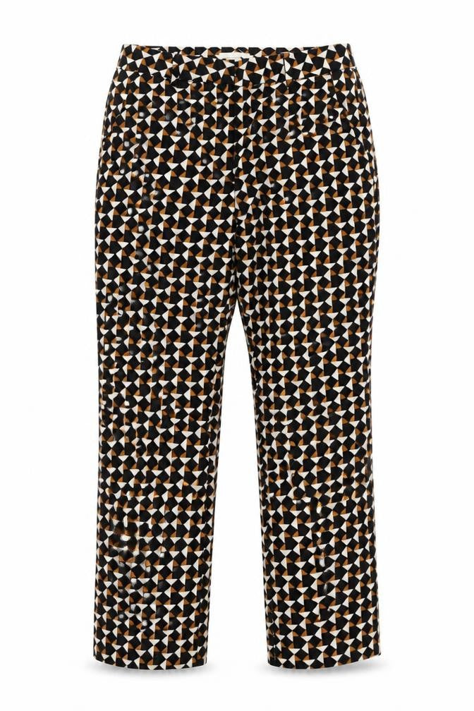 H&M Mens Multicoloured Geometric Trousers M