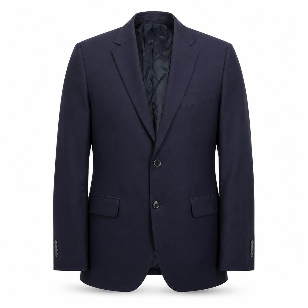 MNG Men's Blue Blazer L Regular Fit Formal Jacket