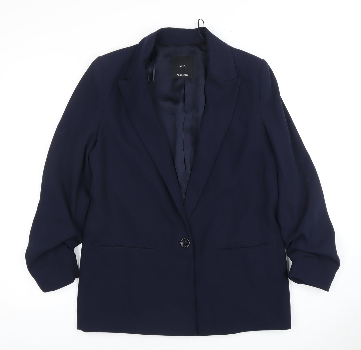 MNG Women's Blue Blazer Size 12 Business Office