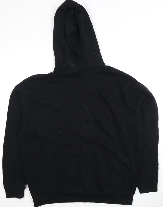 ASOS DESIGN Unisex Black M Hoodie Pullover