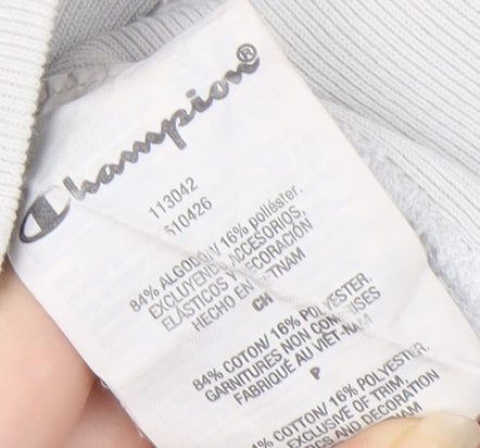 Champion Men's White Pullover Sweatshirt S