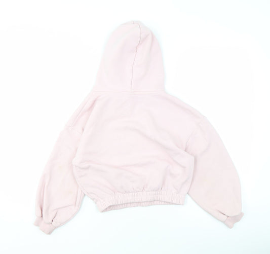 George Girls Pink Disney Hoodie 7-8 Years Pullover Style