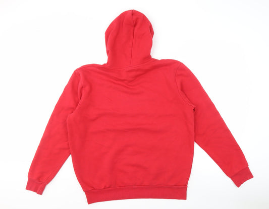 Coca-Cola Red Logo Pullover Hoodie, Unisex L, Warm & Stylish