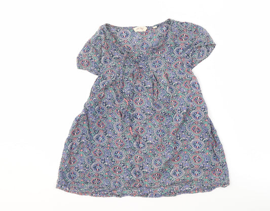 Fat Face Women's Multicoloured Floral T-Shirt Size 10